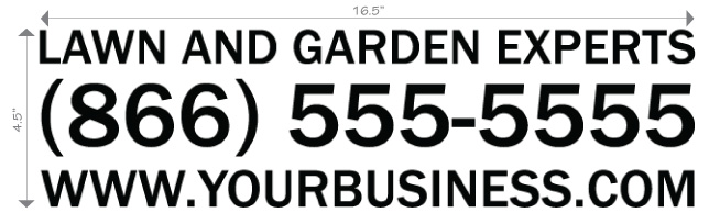 vinyl sticker example