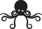 Octopus Vinyl Sticker