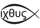Jesus Fish Sticker
