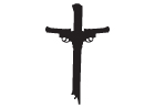 Cool Cross Sticker