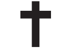 Cross Sticker