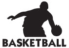 Basketball Sticker