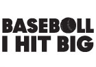Baseball Sticker